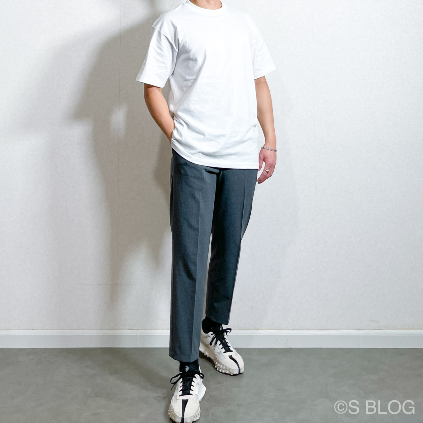 ユナイテッドアスレ 6.2オンス 半袖Tシャツ コーデ