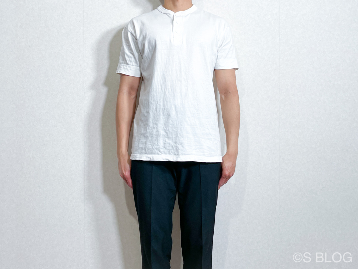 ユナイテッドアスレ ヘンリーネック 5.6オンス Tシャツ サイズ感 XLサイズ